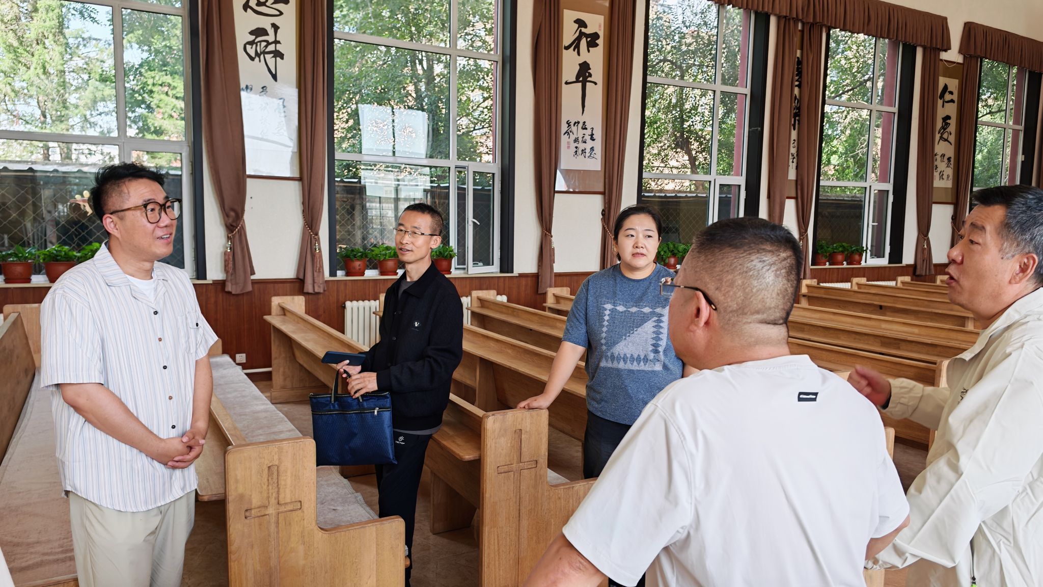 学校党委统战部团结多部分开展校园周边宗教领域清静排查