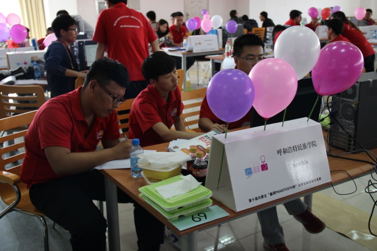 2015年盘算机学院团队代表学校加入自治区第十届大学生程序设计大赛获得三等奖