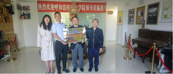 深化校企相助，，，，，，助力学子未来——音乐学院开展访企拓岗促就业运动